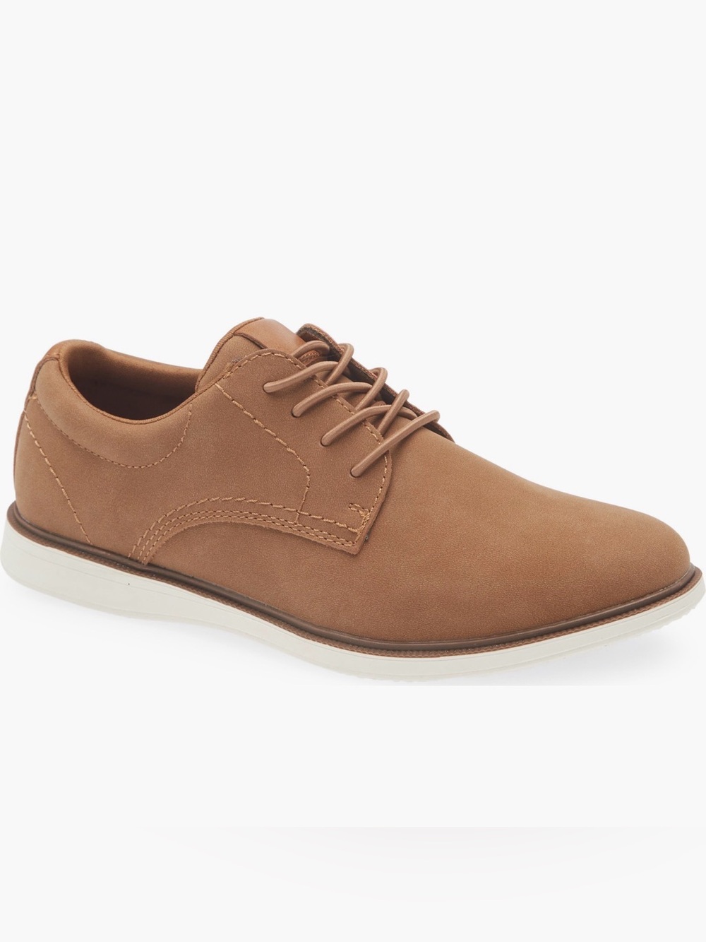 Boys Stretch Lace-Up Derby Shoe